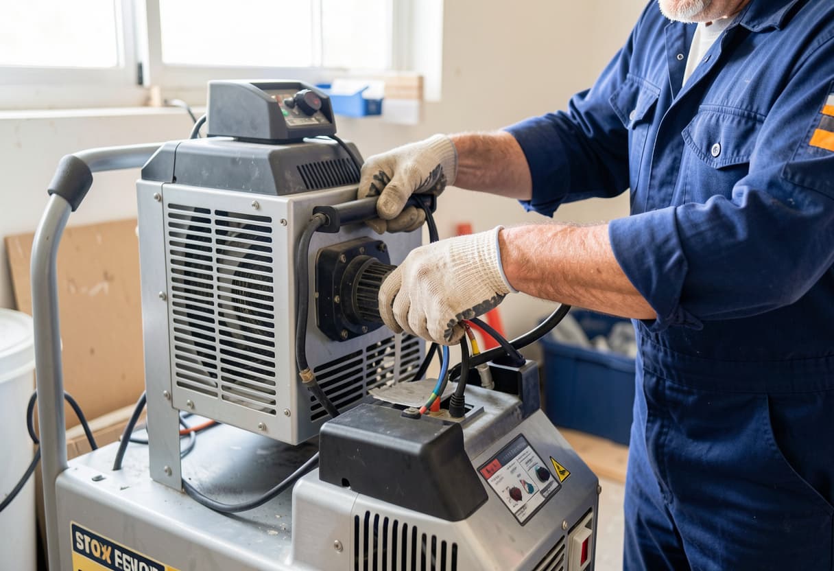 Water extraction process visual